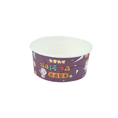 1100 ml Biodegradabile Extra Large Disposable Bowls Orange Disposable Bowls ODM