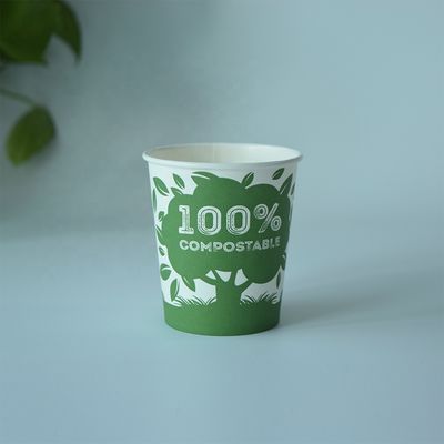 3oz 75ml Single Wall Paper Cup Single PE Paper Cup Logo personalizzato