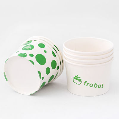 Ciotole di gelato su misura a colori multipli Ciotole di sundae da 1100 ml con coperchio