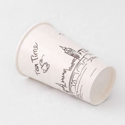 Coppe a parete singola da 24 oz 675 ml PE rivestimento Coppe fredde impermeabili biodegradabili