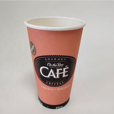 Eco-friendly Personalizzabile 270ml coppa di carta singola 9,5oz rivestimento senza plastica