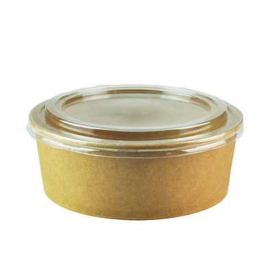860 ml di scatole di carta di cartone scatole di insalata scatole singole di piccola zuppa di carta