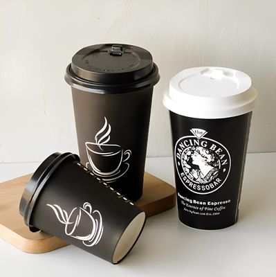 10oz 360ml Single Wall Paper Cup Pe Coated Paper Cup per il succo