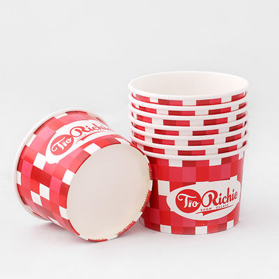 500 ml White Disposable Soup Bowls Kraft Salad Bowl Logo personalizzato
