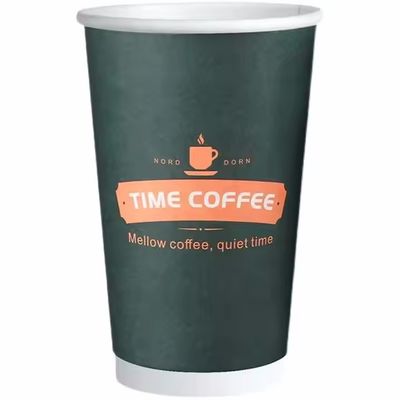 Coppa di carta da parete doppia usa e getta da 630 ml di PLA rivestita di 22 oz di coppa di carta da bere