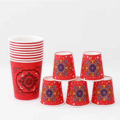 Logo personalizzato Tazze di carta usa e getta 8oz 12oz 16oz Bevande calde